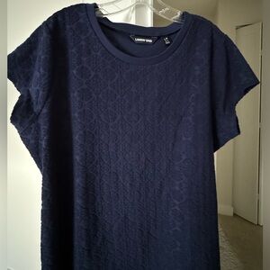 Lands' End Terry T-Shirt Cover Up